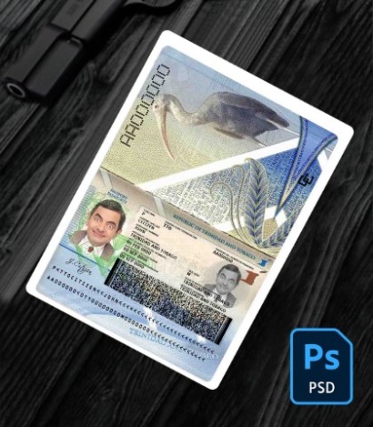 Trinidad and Tobago passport PSD